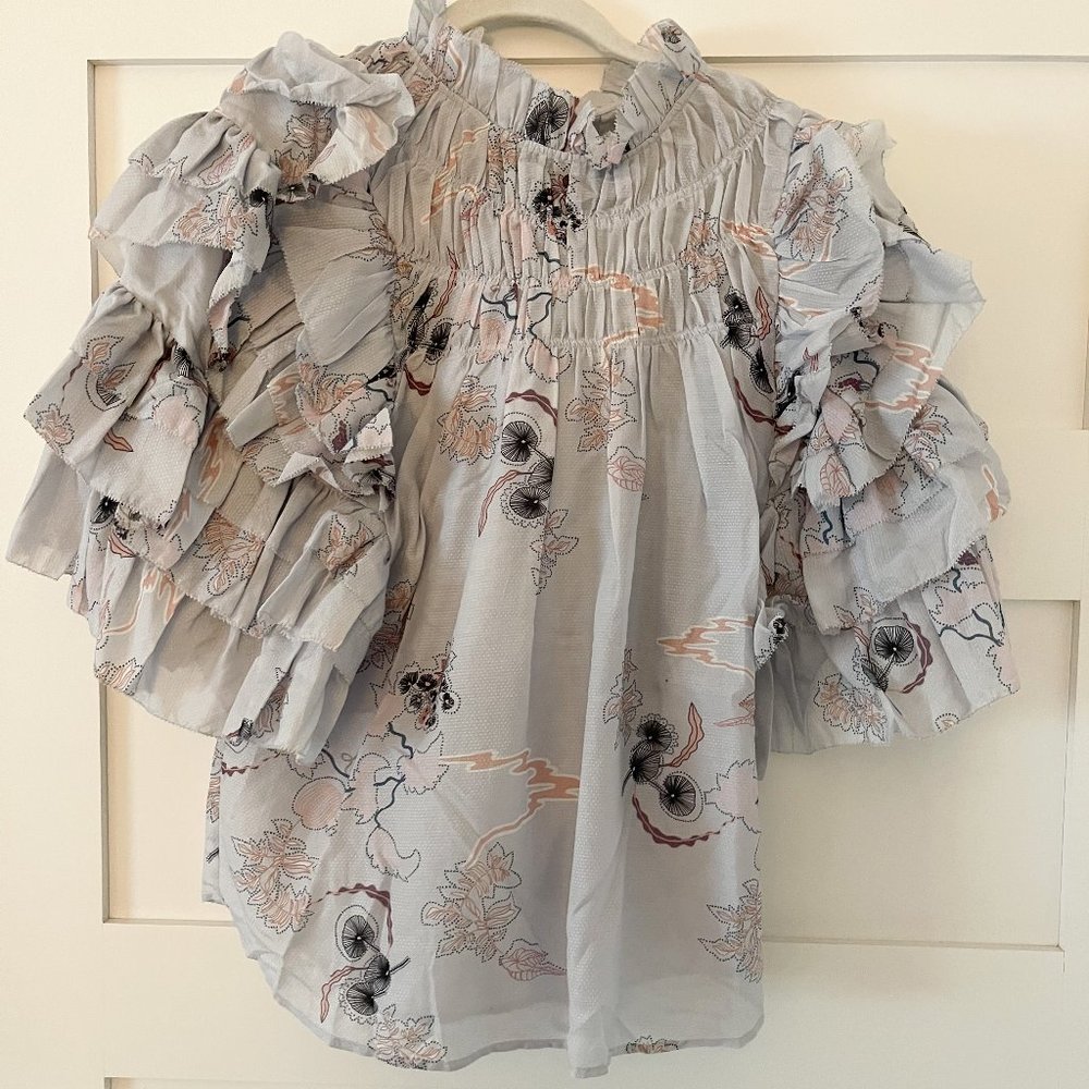 MAGALI PASCAL RUFFLE SHIRT